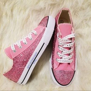 Custom bling sneakers